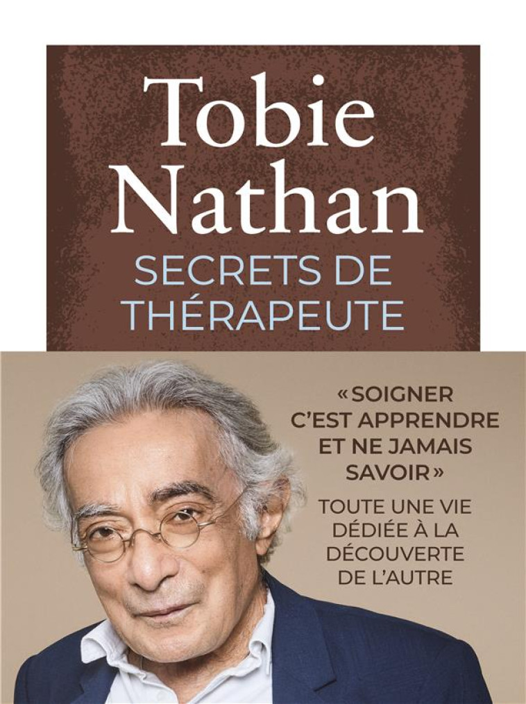 SECRETS DE THERAPEUTE - NATHAN TOBIE - ICONOCLASTE