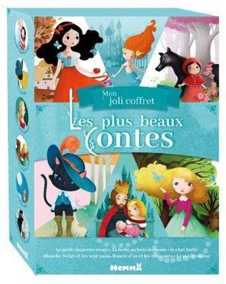 MON JOLI COFFRET - LES PLUS BEAUX CONTES - COLLECTIF/SYBILE - HEMMA