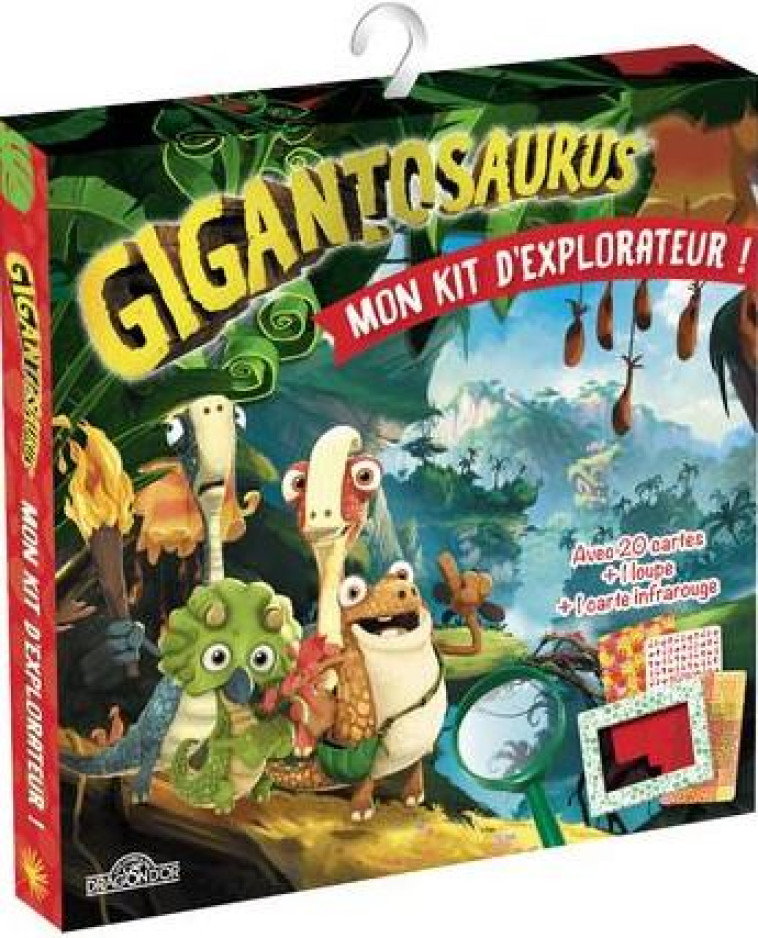 GIGANTOSAURUS - MON KIT D-EXPLORATEUR - COLLECTIF - NC