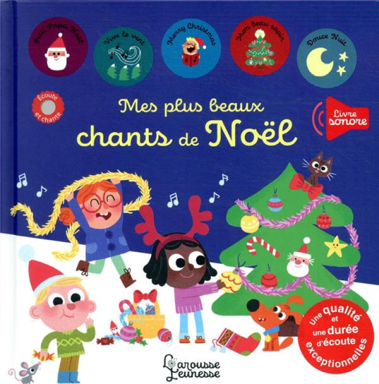 MES PLUS BEAUX CHANTS DE NOEL - BRIEN AUDREY - LAROUSSE