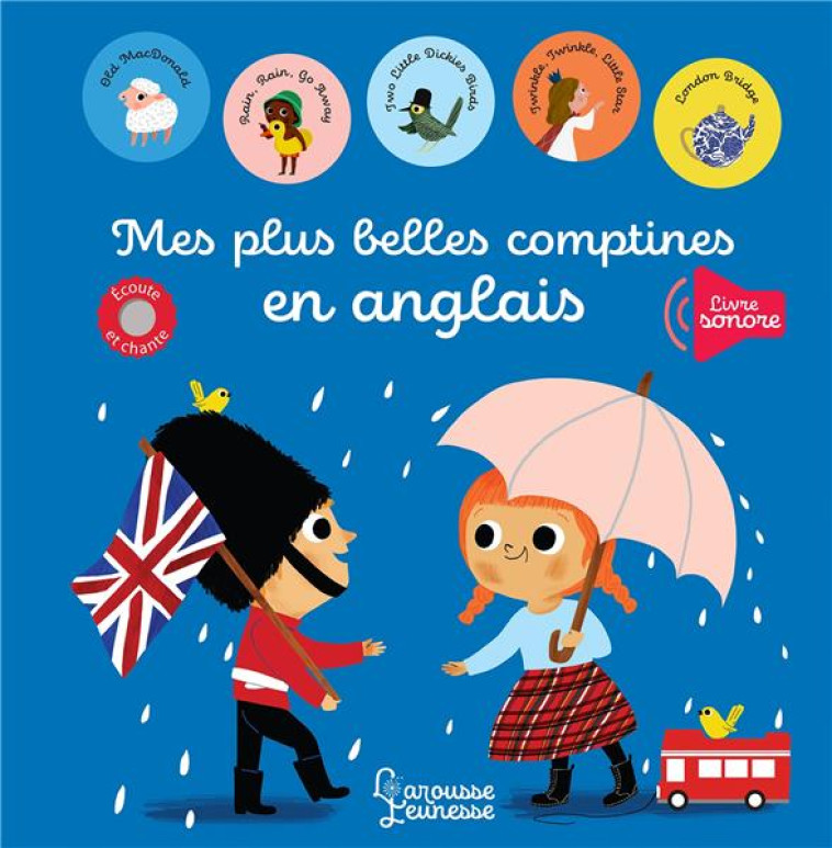 MES PLUS BELLES COMPTINES EN ANGLAIS - PARUIT MARIE - LAROUSSE