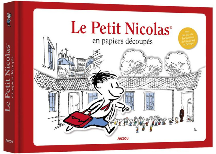 LE PETIT NICOLAS - EN PAPIERS DECOUPES - HASSON MICHEL - PHILIPPE AUZOU