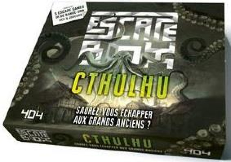 ESCAPE BOX CTHULHU - HACHET LAURENT - NC