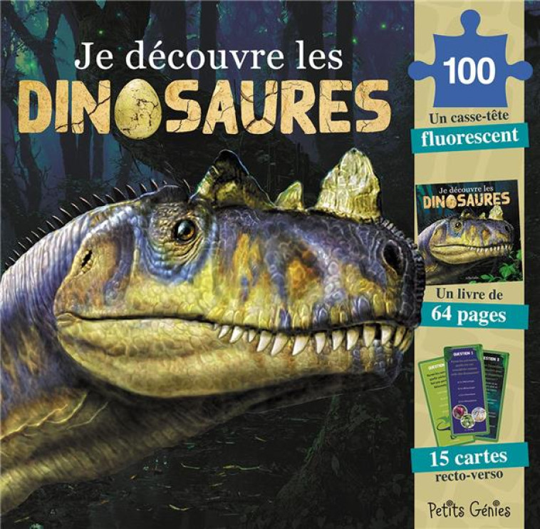 JE DECOUVRE LES DINOSAURES - COFFRET - COTE/TEMPESTA - NC