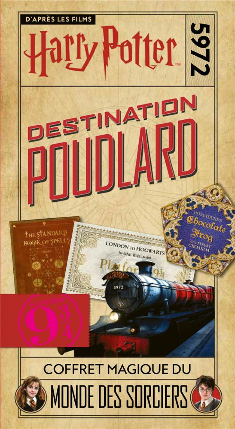 HARRY POTTER - DESTINATION POUDLARD - COLLECTIF - GALLIMARD