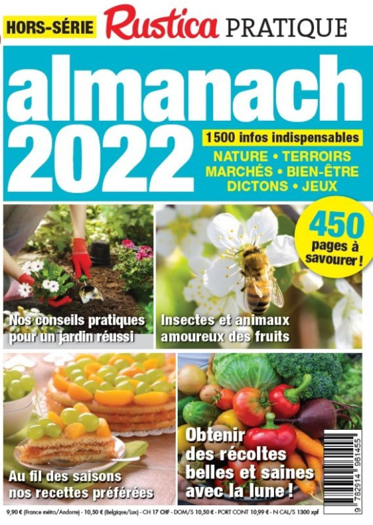 Hors Série Rustica Pratique ALMANACH 2022 - JEANNIN DA COSTA Sabine - RUSTICA