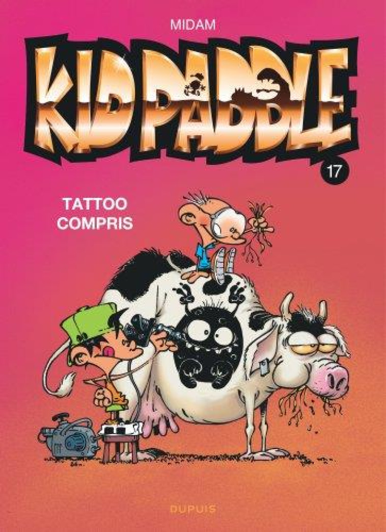 KID PADDLE - TOME 17 - INKSPIRATION - MIDAM - DUPUIS