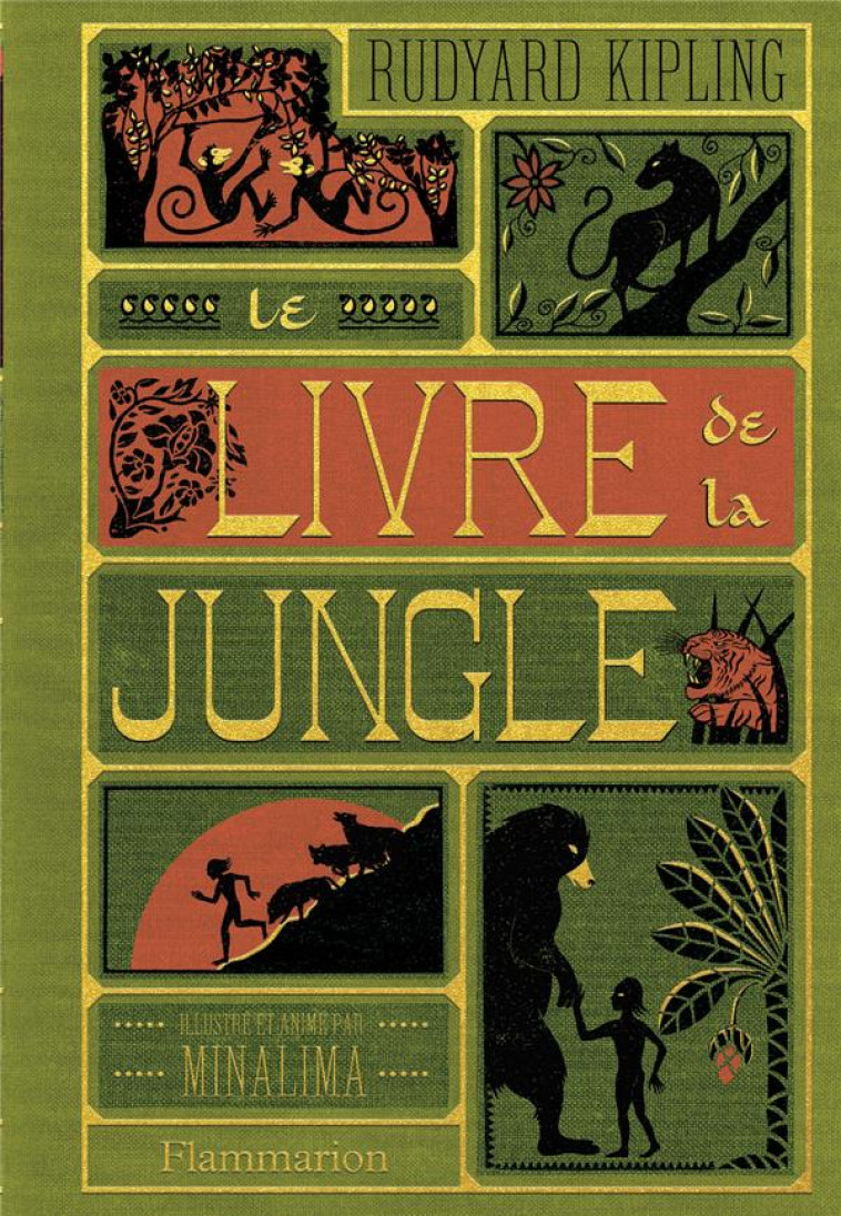 LE LIVRE DE LA JUNGLE - MINALIMA/KIPLING - FLAMMARION