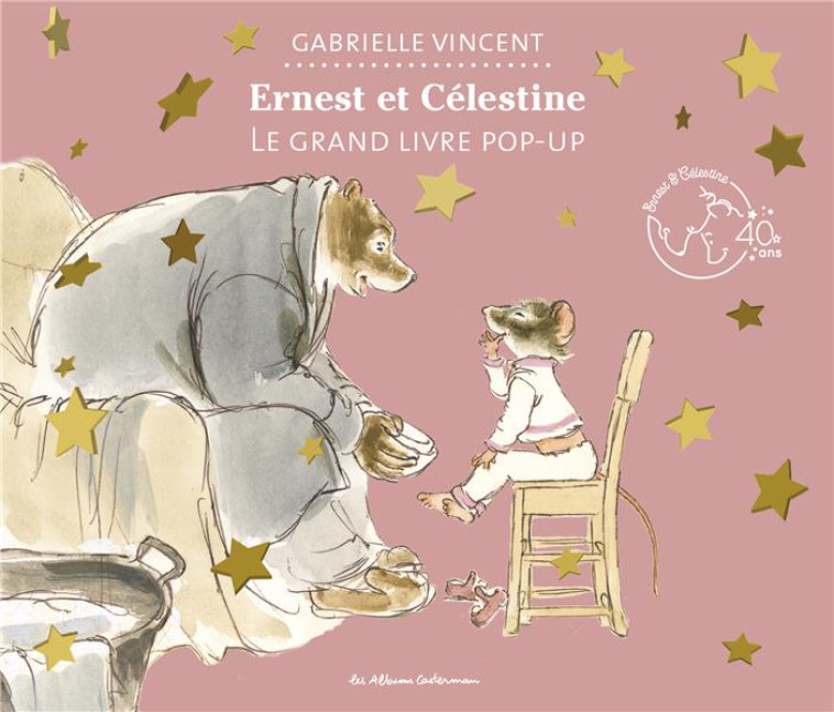 ERNEST & CELESTINE - LIVRE THEATRE LE GRAND POP-UP VERSION DELUXE - VINCENT - CASTERMAN