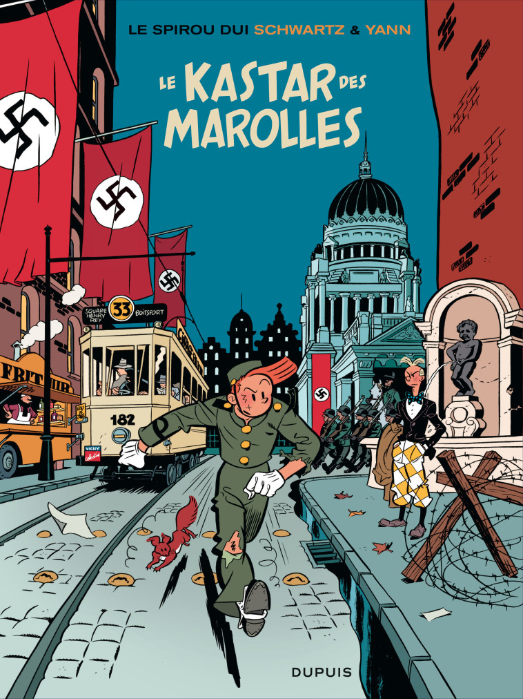 LE SPIROU DE ... - TOME 5 - LE KASTAR DES MAROLLES  (REEDITION) - YANN YANN, Schwartz Schwartz,  Yann,  SCHWARTZ - DUPUIS