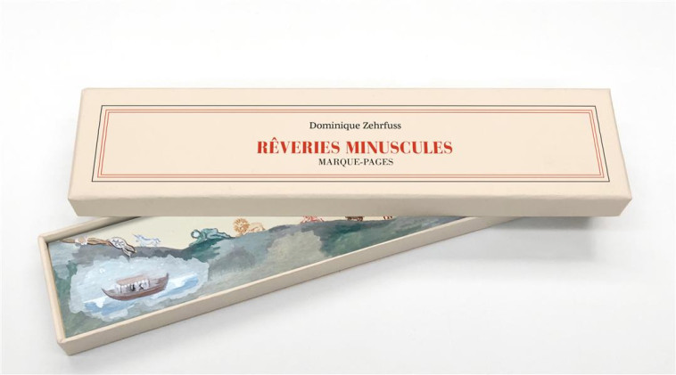 MARQUE-PAGE REVERIES MINUSCULES (PAPETERIE) - COFFRET DE 14 MARQUE-PAGES - ZEHRFUSS DOMINIQUE - NC