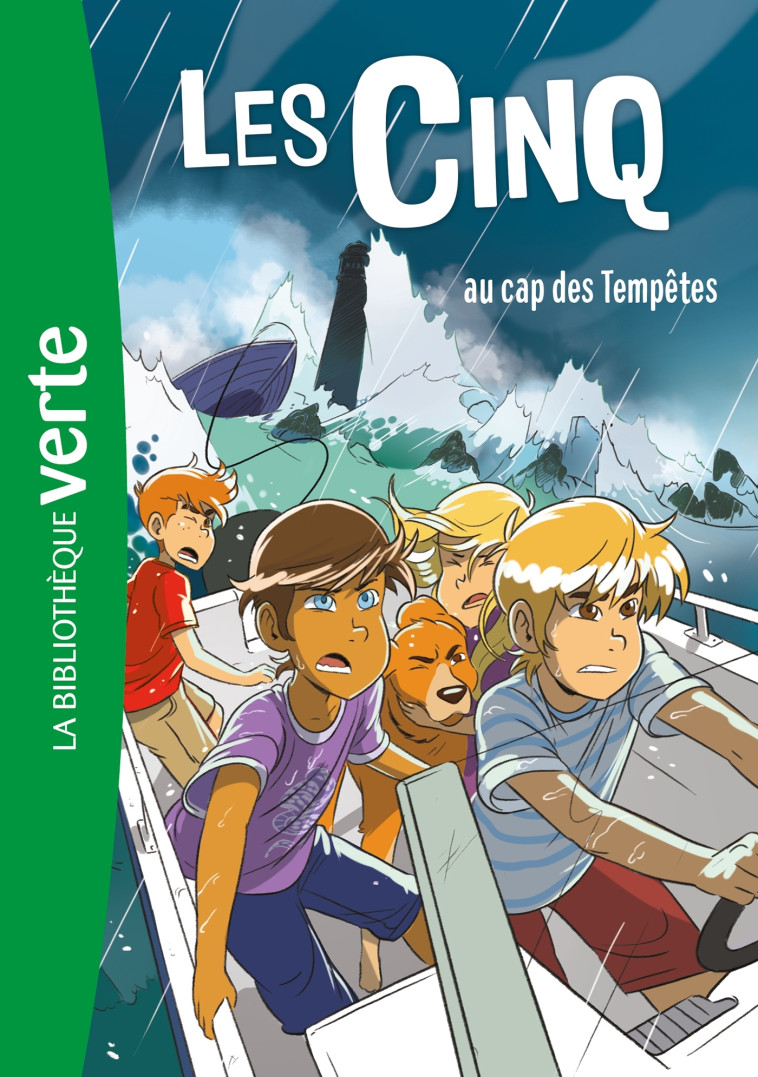 LES CINQ 23 - AU CAP DES TEMPETES - Claude Voilier, Auren Auren - HACHETTE JEUN.