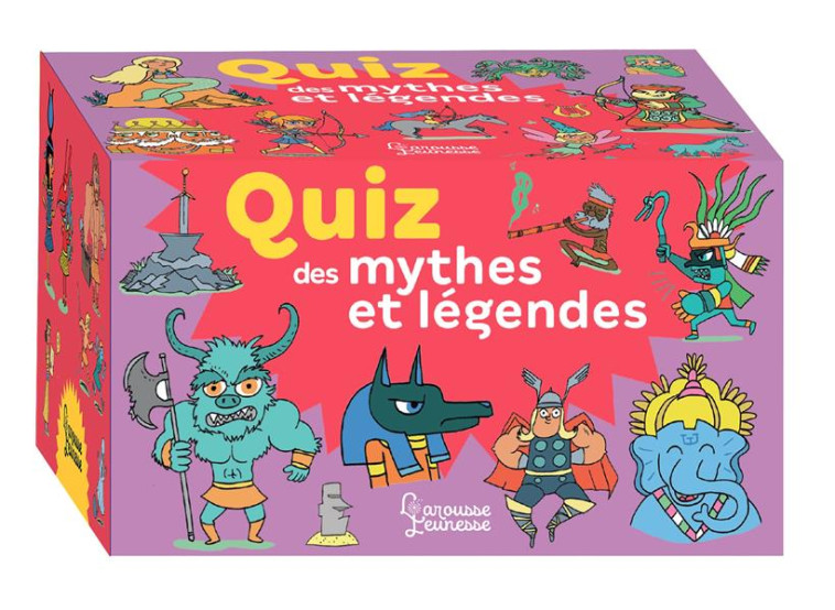 QUIZ DES MYTHES ET LEGENDES - JOURDAIN/RODA - LAROUSSE