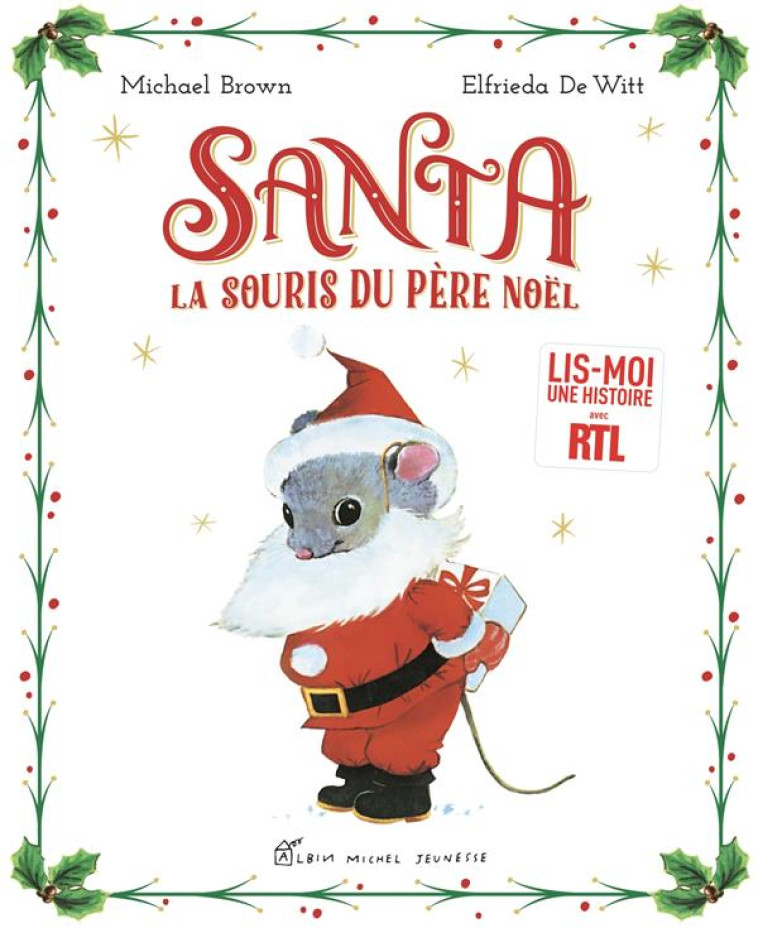 SANTA MOUSE - BROWN/WITT - ALBIN MICHEL