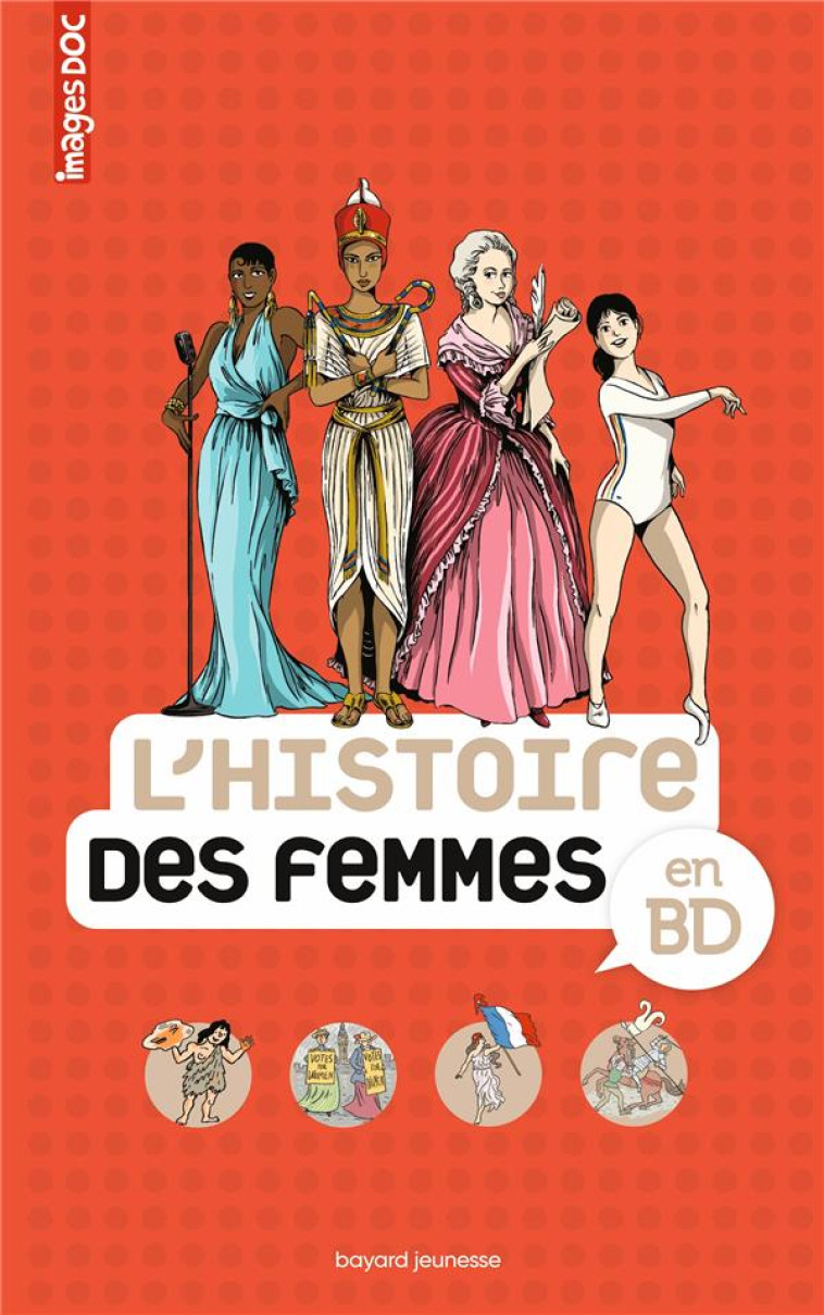 L-HISTOIRE DES FEMMES EN BD - VEILLON/BOUCHIE - BAYARD JEUNESSE