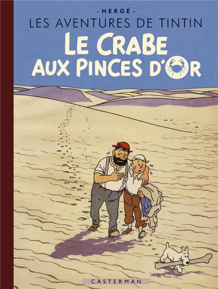 TINTIN LE CRABE AUX PINCES D-OR EDITION 90 ANS - HERGE - CASTERMAN