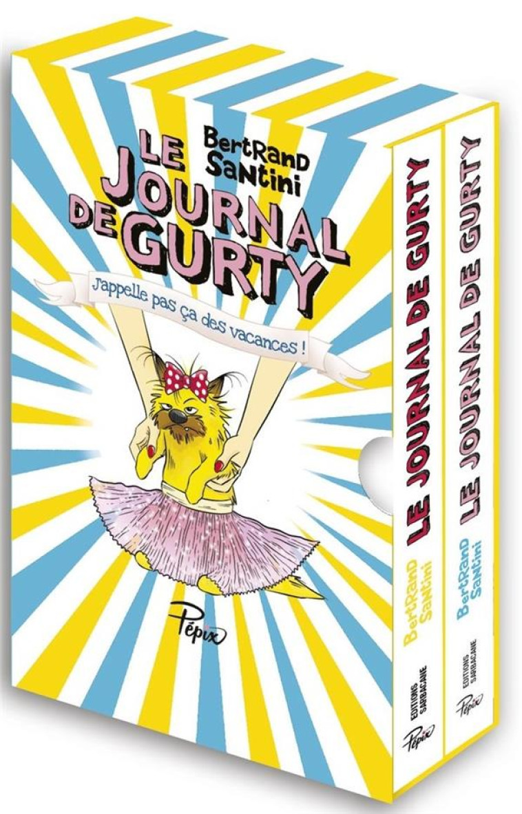 COFFRET 2V LE JOURNAL DE GURTY - T7/T8 - SANTINI BERTRAND - SARBACANE