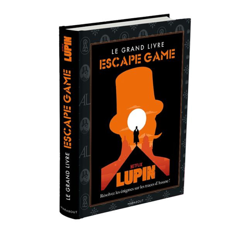 LIVRE ESCAPE GAME LUPIN - XXX - MARABOUT