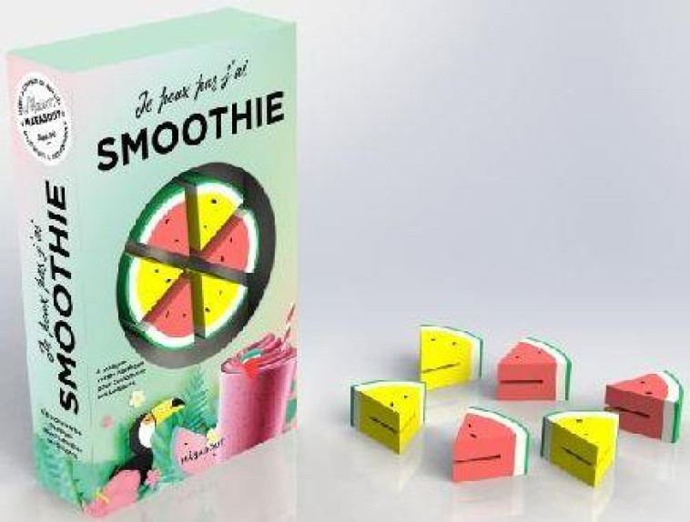 COFFRET - MARQUE-VERRES JE PEUX JAS J-AI SMOOTHIE - XXX - MARABOUT