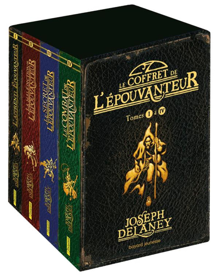 COFFRET EPOUVANTEUR T1 A T4 - POCHE - DELANEY/DELVAL - BAYARD JEUNESSE