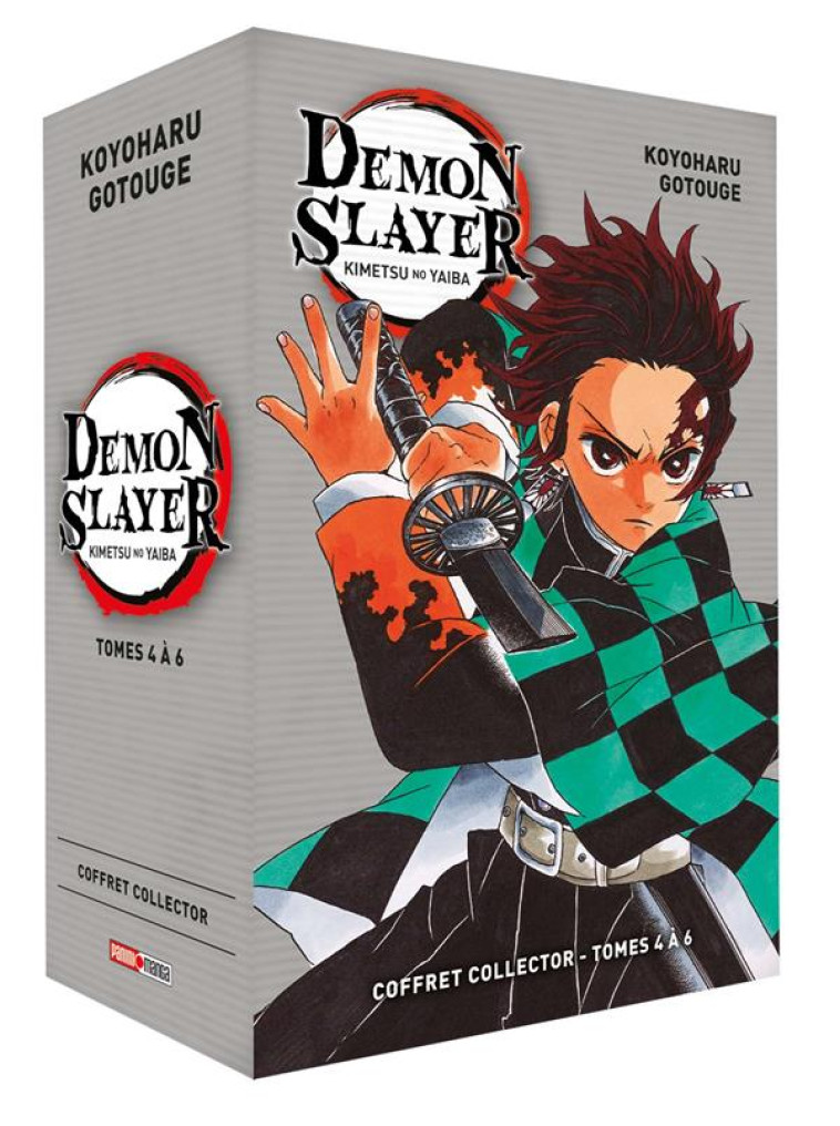 COFFRET DEMON SLAYER T04 A T06 - XXX - PANINI