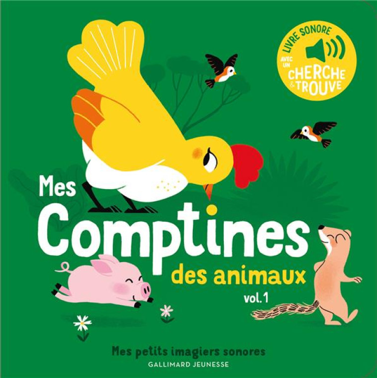 MES COMPTINES DES ANIMAUX - FOUQUIER ELSA - GALLIMARD