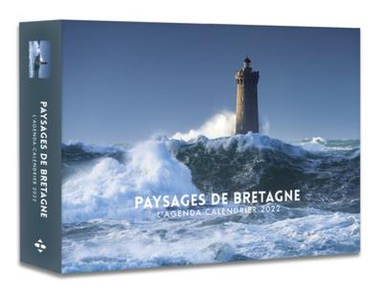 L-AGENDA - CALENDRIER PAYSAGES DE BRETAGNE 2022 - COLLECTIF - HUGO JEUNESSE