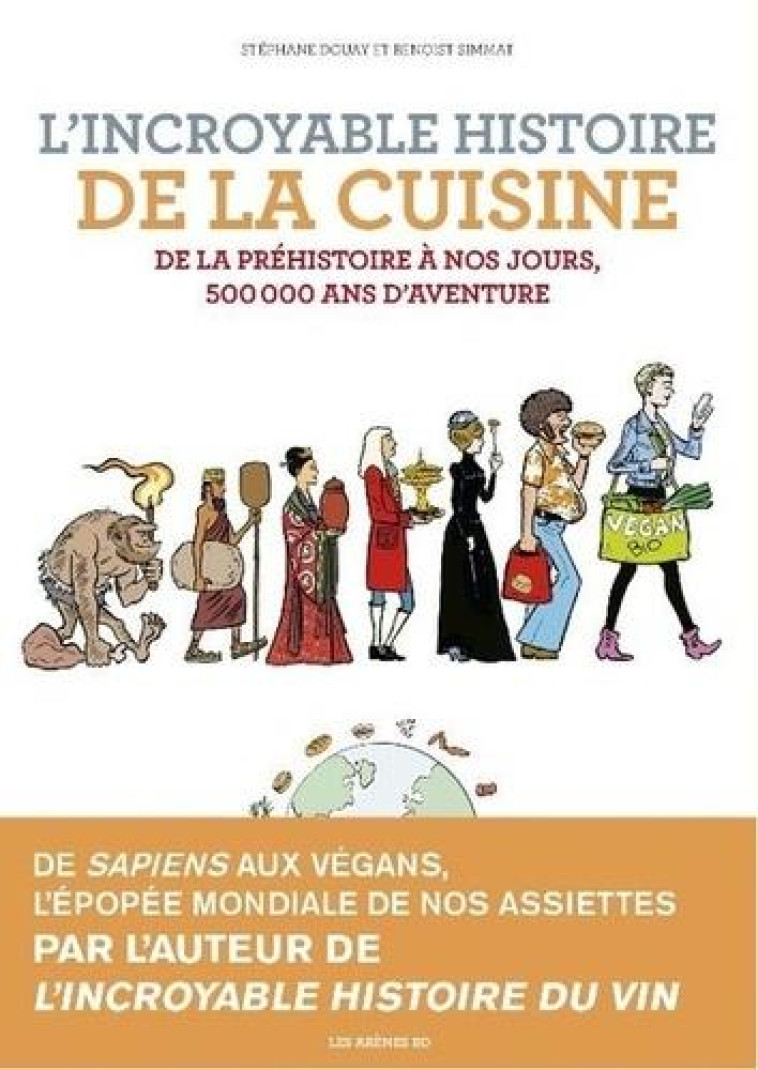 L-HISTOIRE MONDIALE DE LA CUISINE - SIMMAT/DOUAY - ARENES