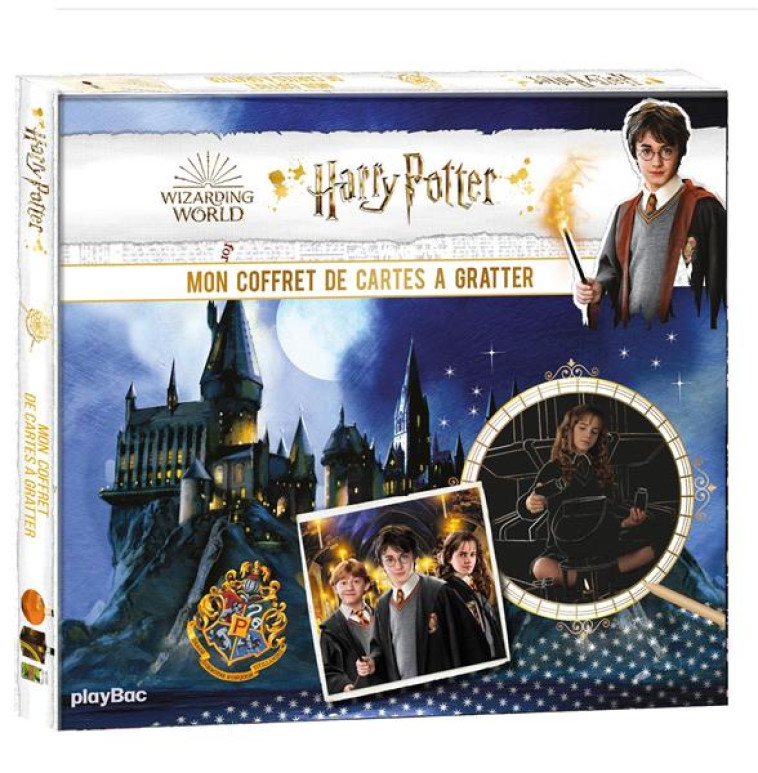 HARRY POTTER MON COFFRET CARTES A GRATTER ET A COLORIER - XXX - PRISMA