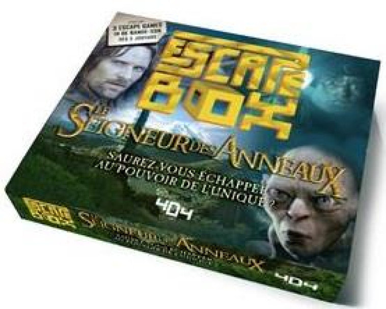 ESCAPE BOX - LE SEIGNEUR DES ANNEAUX - HACHET/BROS - NC