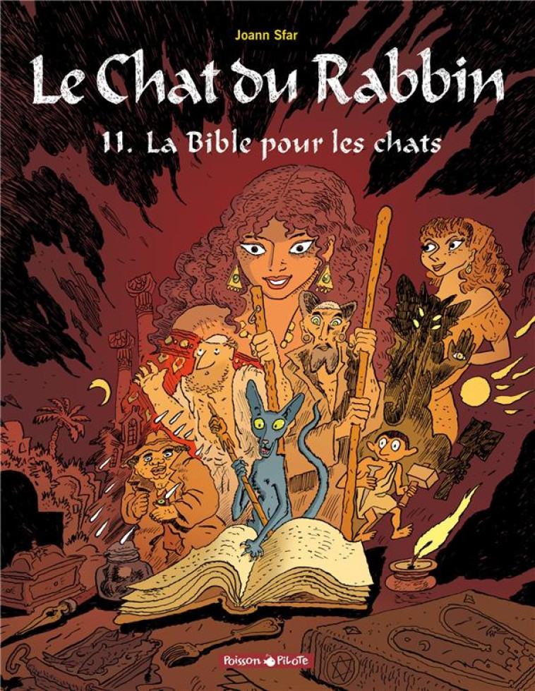 LE CHAT DU RABBIN  - TOME 11 - LA BIBLE POUR LES CHATS - SFAR JOANN - DARGAUD