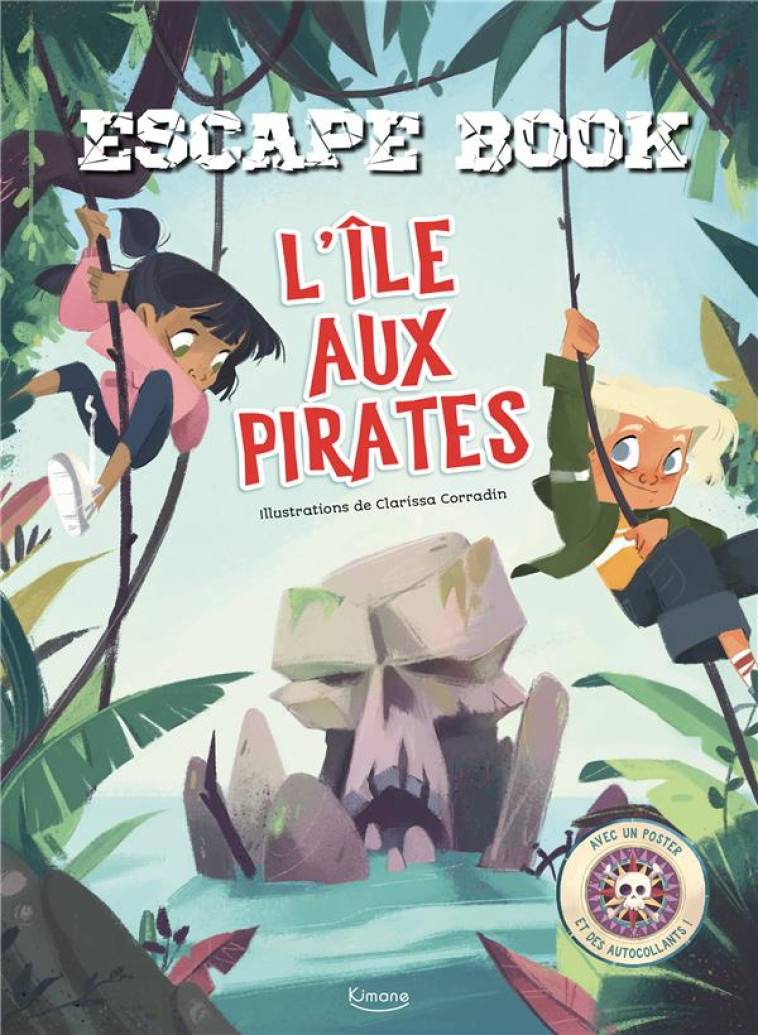 L-ILE AUX PIRATES- ESCAPE BOOK - COLLECTIF - KIMANE