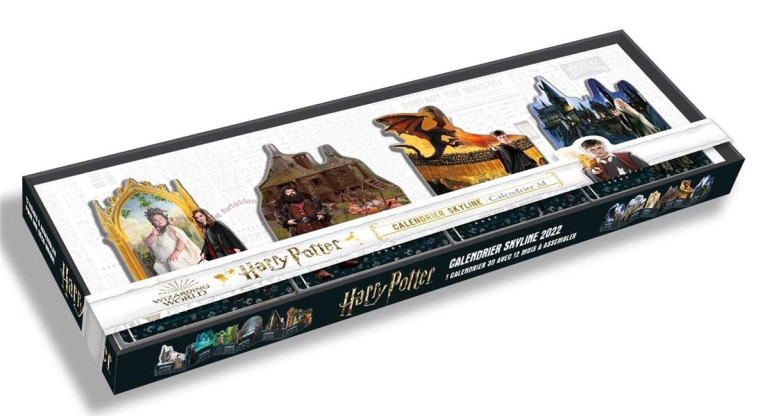 HARRY POTTER CALENDRIER 3D SKYLINE 2022 - XXX - NC