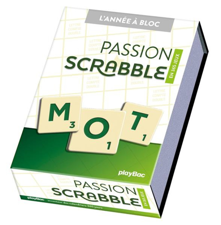 PASSION SCRABBLE EN 365 JOURS - L-ANNEE A BLOC - XXX - PRISMA