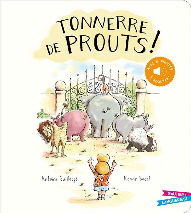 TONNERRE DE PROUTS ! - LIVRE SONORE NED - GUILLOPPE/BADEL - HACHETTE