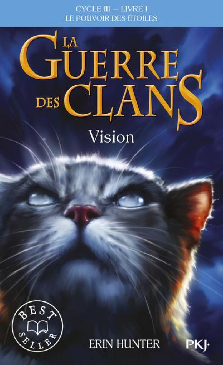 LA GUERRE DES CLANS CYCLE III LE POUVOIR DE S ETOILES - TOME 1 VISION - HUNTER ERIN - POCKET