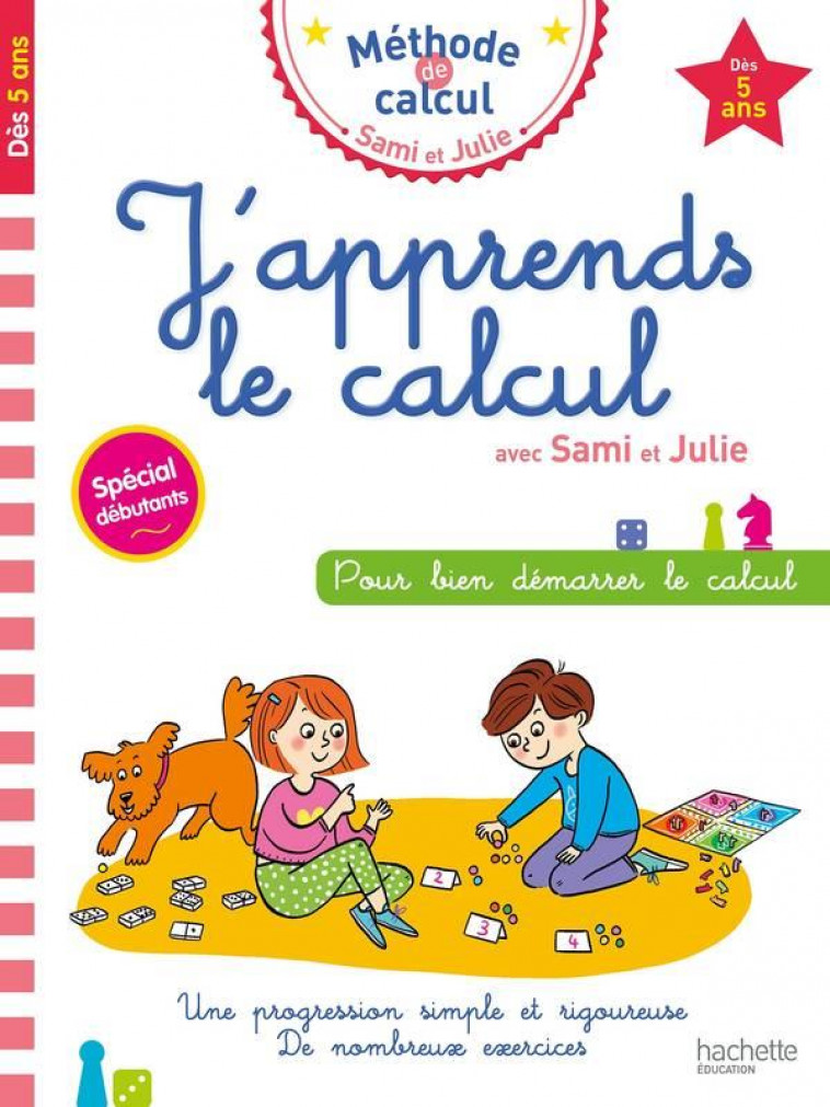 J'APPRENDS LE CALCUL AVEC SAMI ET JULIE - ALLISY AGATHE - HACHETTE