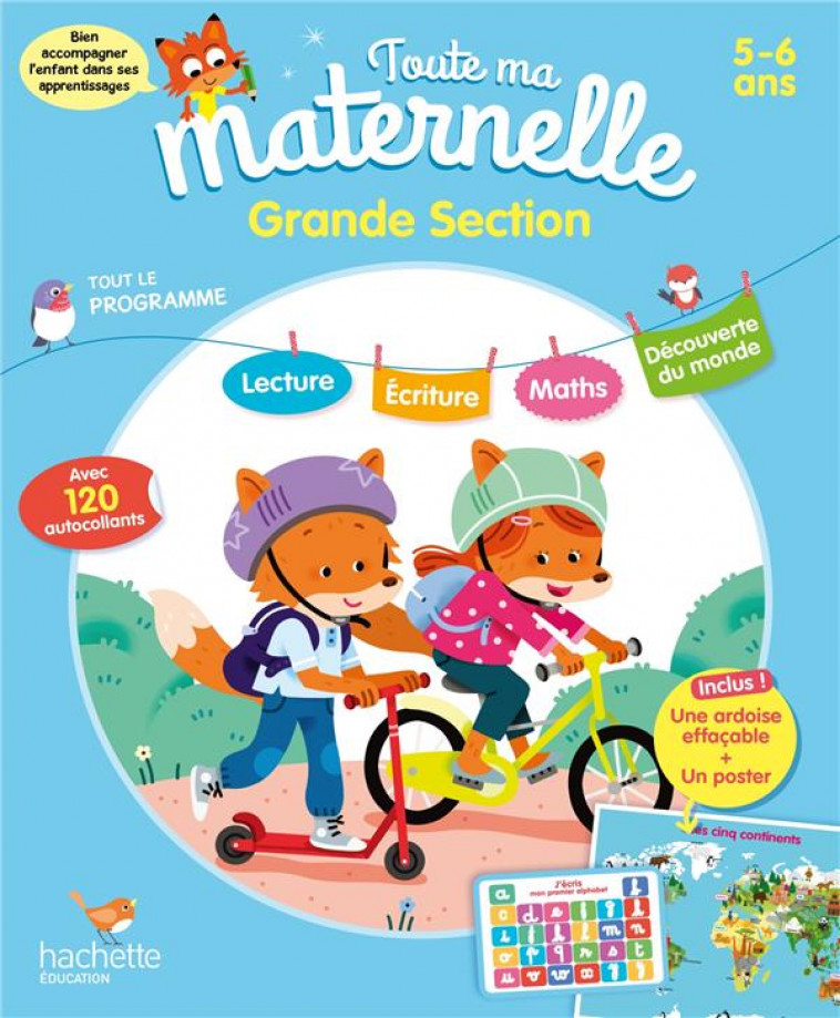 TOUTE MA MATERNELLE- GRANDE SECTION 5-6 ANS - BLANDINO GUY - HACHETTE