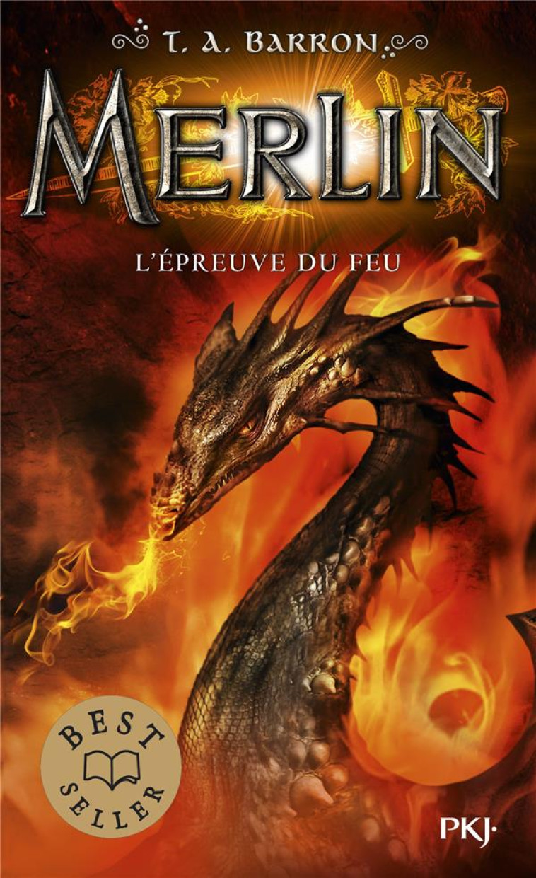 MERLIN - T03 L'EPREUVE DU FEU - BARRON T. A. - Pocket jeunesse