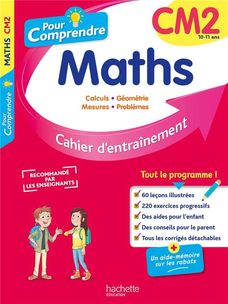 POUR COMPRENDRE MATHS CM2 - BLANC/BRAMAND/VARGAS - HACHETTE