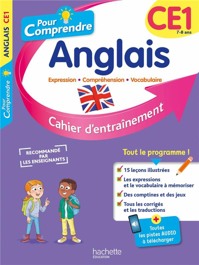 POUR COMPRENDRE L'ANGLAIS CE1 - LE MAY JOANNA - HACHETTE