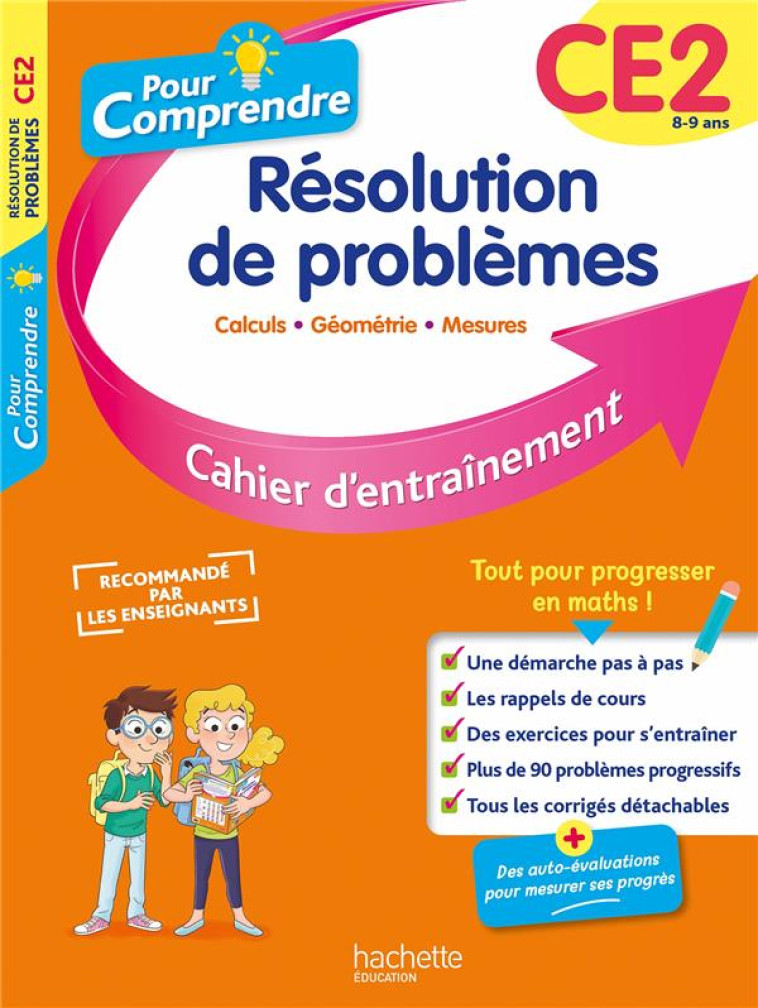 POUR COMPRENDRE RESOLUTION DE PROBLEMES CE2 - BERLION/COLLET - HACHETTE