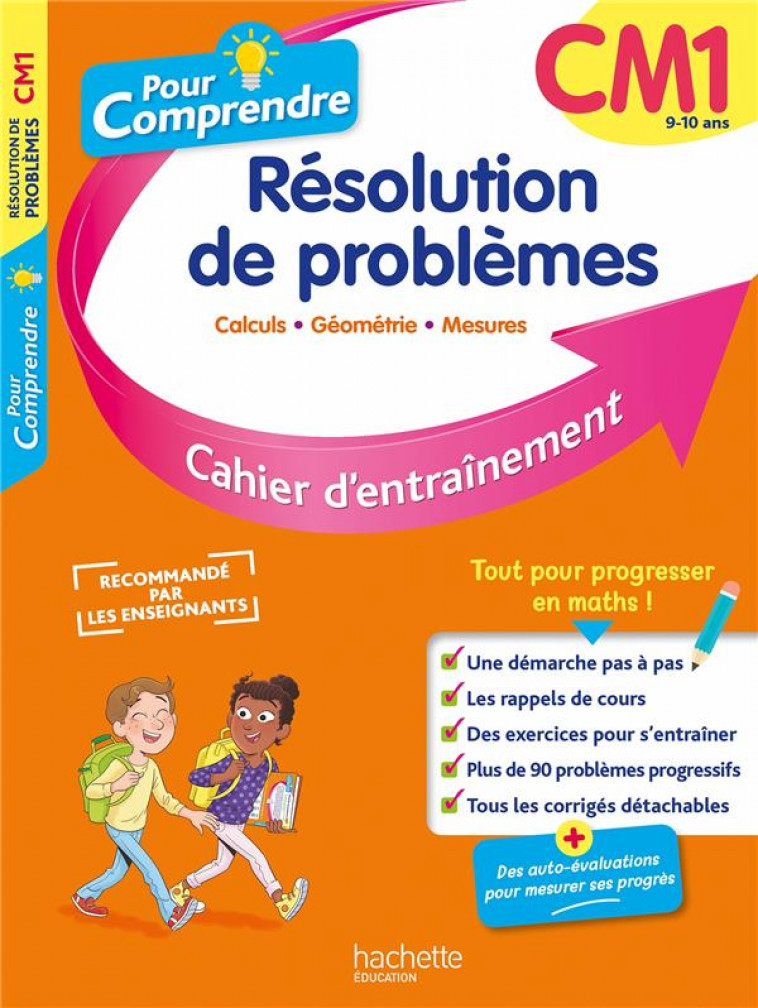 POUR COMPRENDRE RESOLUTION DE PROBLEMES CM1 - BERLION DANIEL - HACHETTE