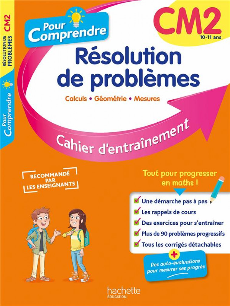 POUR COMPRENDRE RESOLUTION DE PROBLEMES CM2 - COLLET/BERLION - HACHETTE