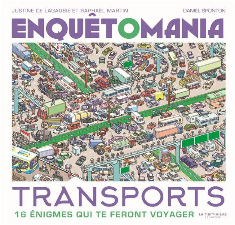 ENQUETOMANIA. TRANSPORTS - DE LAGAUSIE/MARTIN - MARTINIERE BL