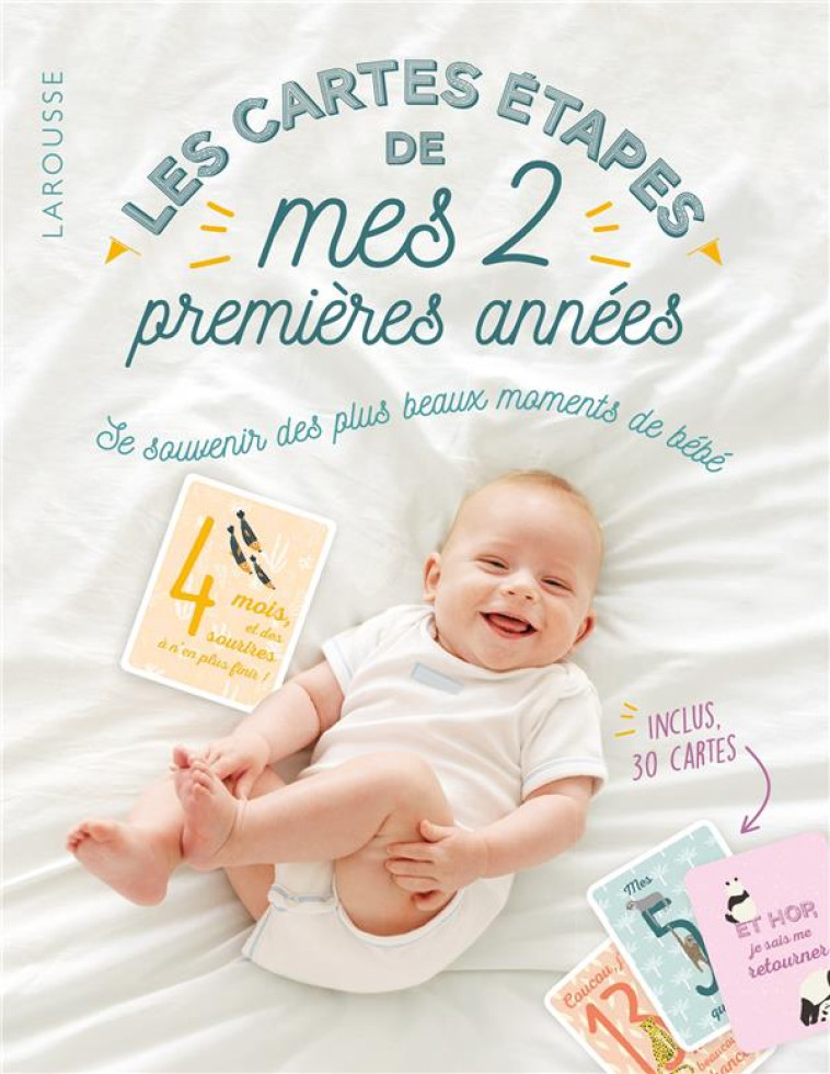 LES CARTES ETAPES DE MES 2 PREMIERES ANNEES - XXX - LAROUSSE