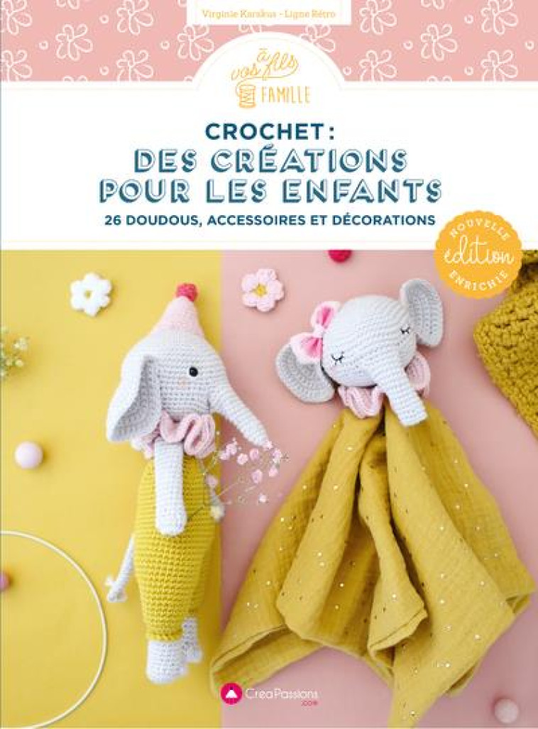 DOUDOUS EMOTIONS : 15 PELUCHES LUDIQUES, PRATIQUES ET EDUCATIVES - CLAUZIER VALERIE - CREAPASSIONS