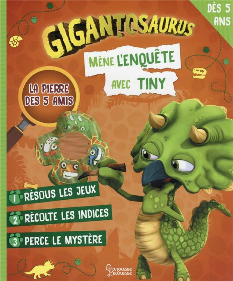 MENE L'ENQUETE AVEC GIGANTOSAURUS - XXX - LAROUSSE