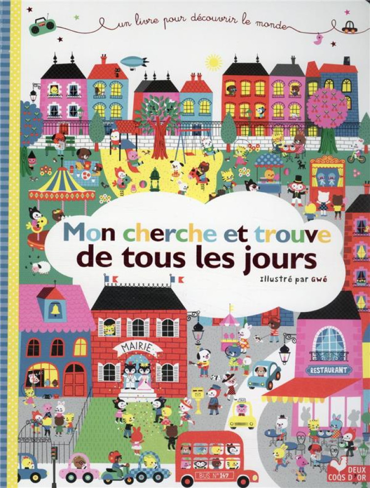 MON  CHERCHE ET TROUVE DE TOUS LES JOURS - GWE - HACHETTE