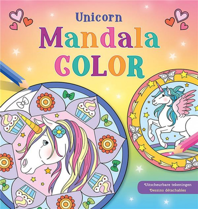 UNICORN MANDALA COLOR - COLLECTIF - NC